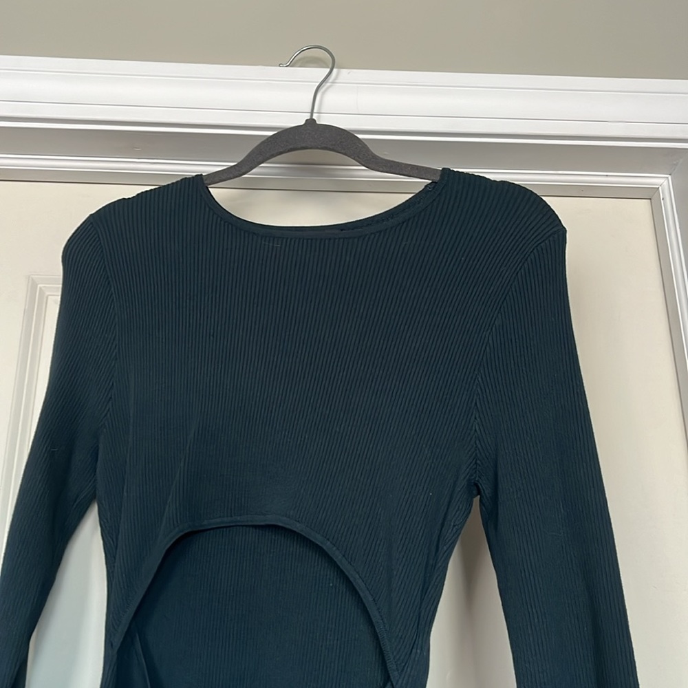 Teal Forever 21 Sweater Dress